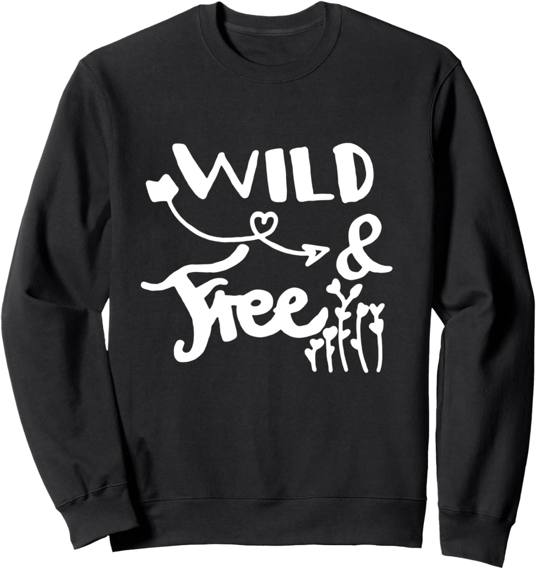 Wild & Free Handlettering Sweatshirt