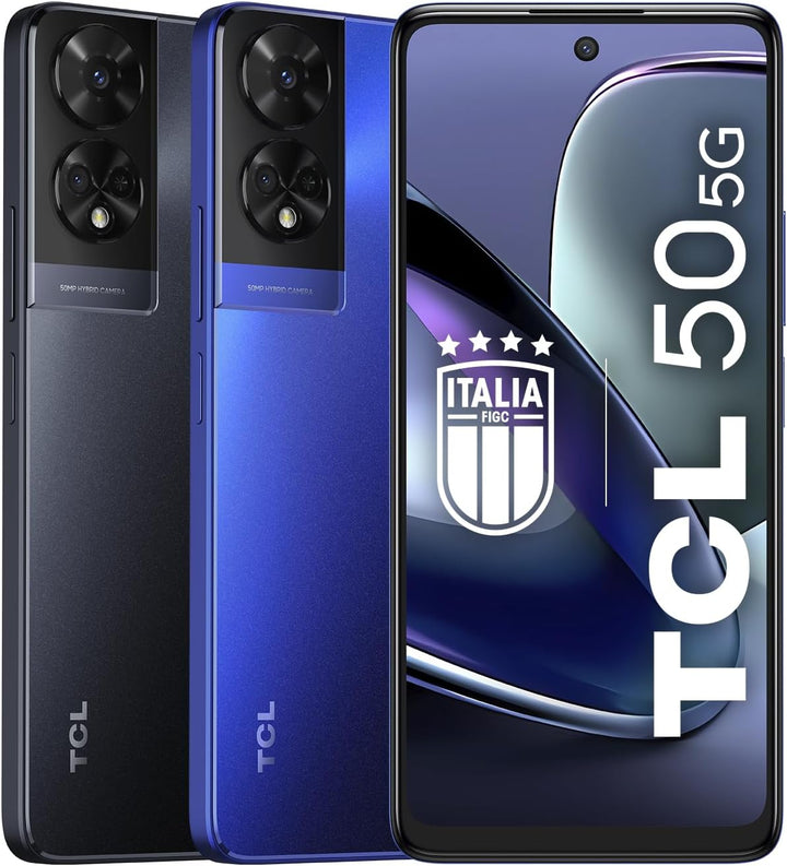 TCL Mobile 50 5G Smartphone, MediaTek Dimensity 6100plus Chipsatz, 6,56 Zoll HDplus 90Hz Display, 12