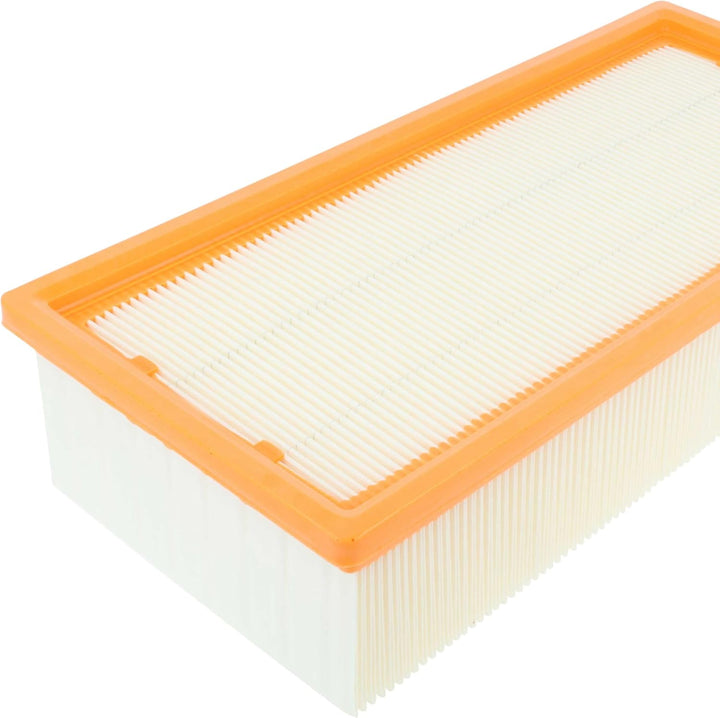 vhbw Flachfaltenfilter Ersatz für Kärcher 6.904-284.0 für Industriestaubsauger, Nass- und Trockensau