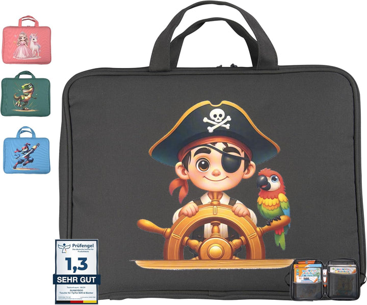bunnyboo Tasche für TipToi - Platz für bis zu 8 Bücher - TipToi Starterset mit Einsatz für Tiptoi St