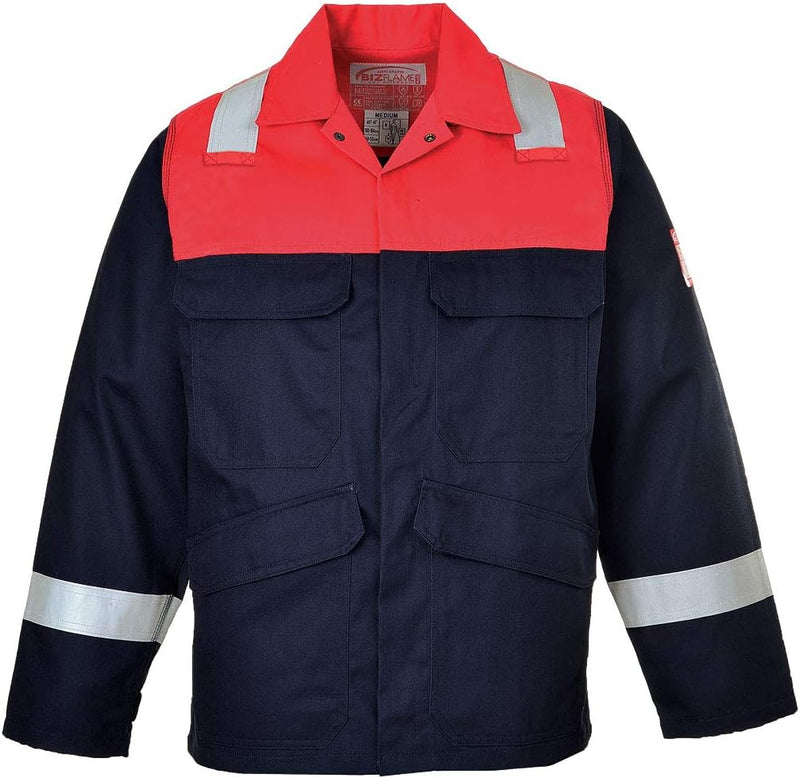 Bizflame Plus Jacket, colorNavy talla 3 XL 3XL, 3XL