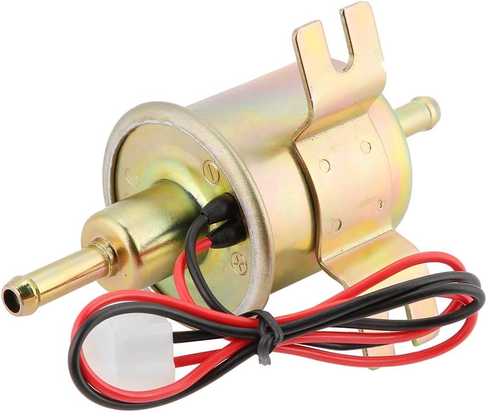 Yctze 70 l/h elektrische Niederdruck-Kraftstoffpumpe 12 / 24V Universal-Inline-Benzinpumpe Installat