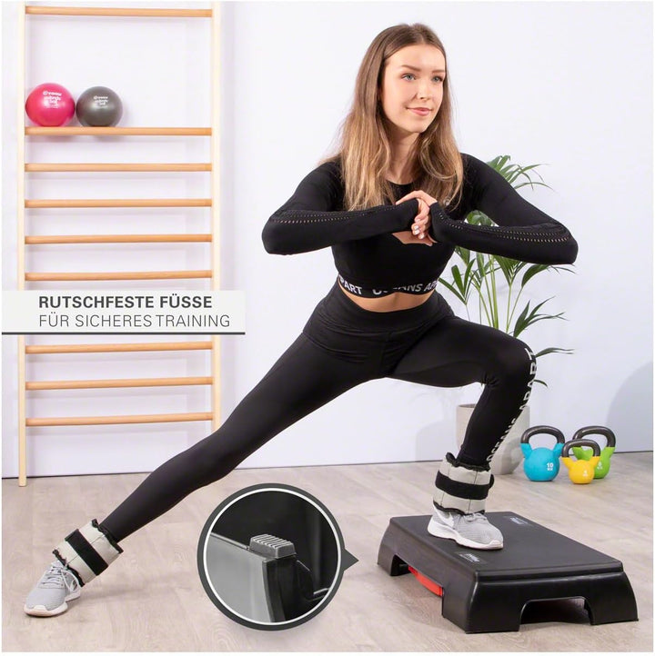 Sport-Tec Stepp Brett Stepper Aerobic Studio Fitness Step Board 2-Fach verstellbar