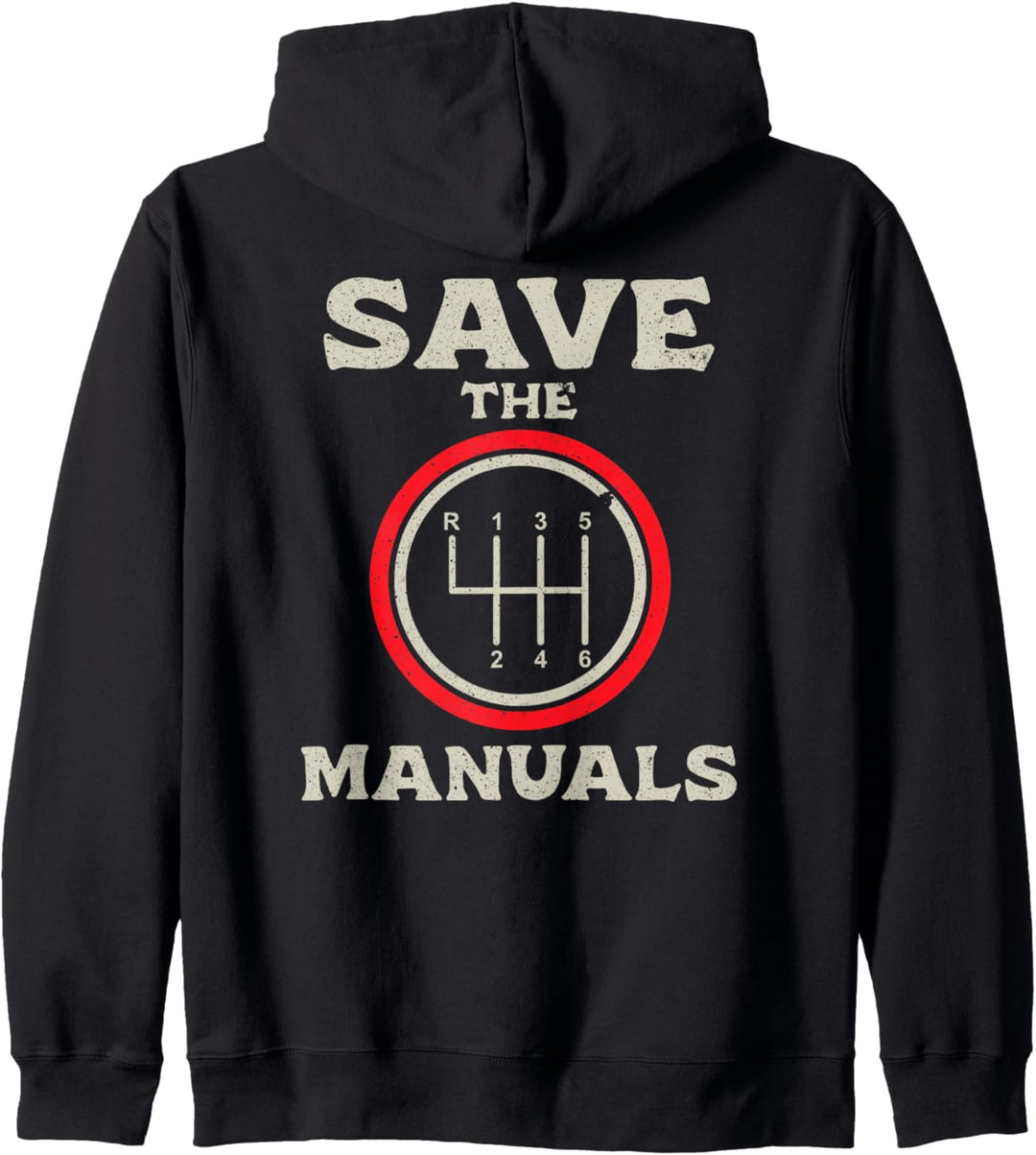 Save the Manuals - Rettet die Manuelle Gangschaltung Kapuzenjacke