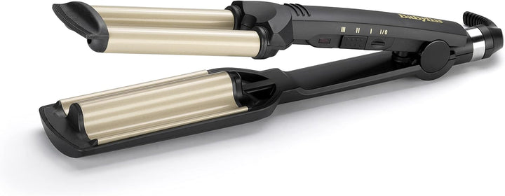 BaByliss Easy Waves Welleneisen, Gold-schwarz, C260E | 1er Pack Beach Waves, Beach Waves