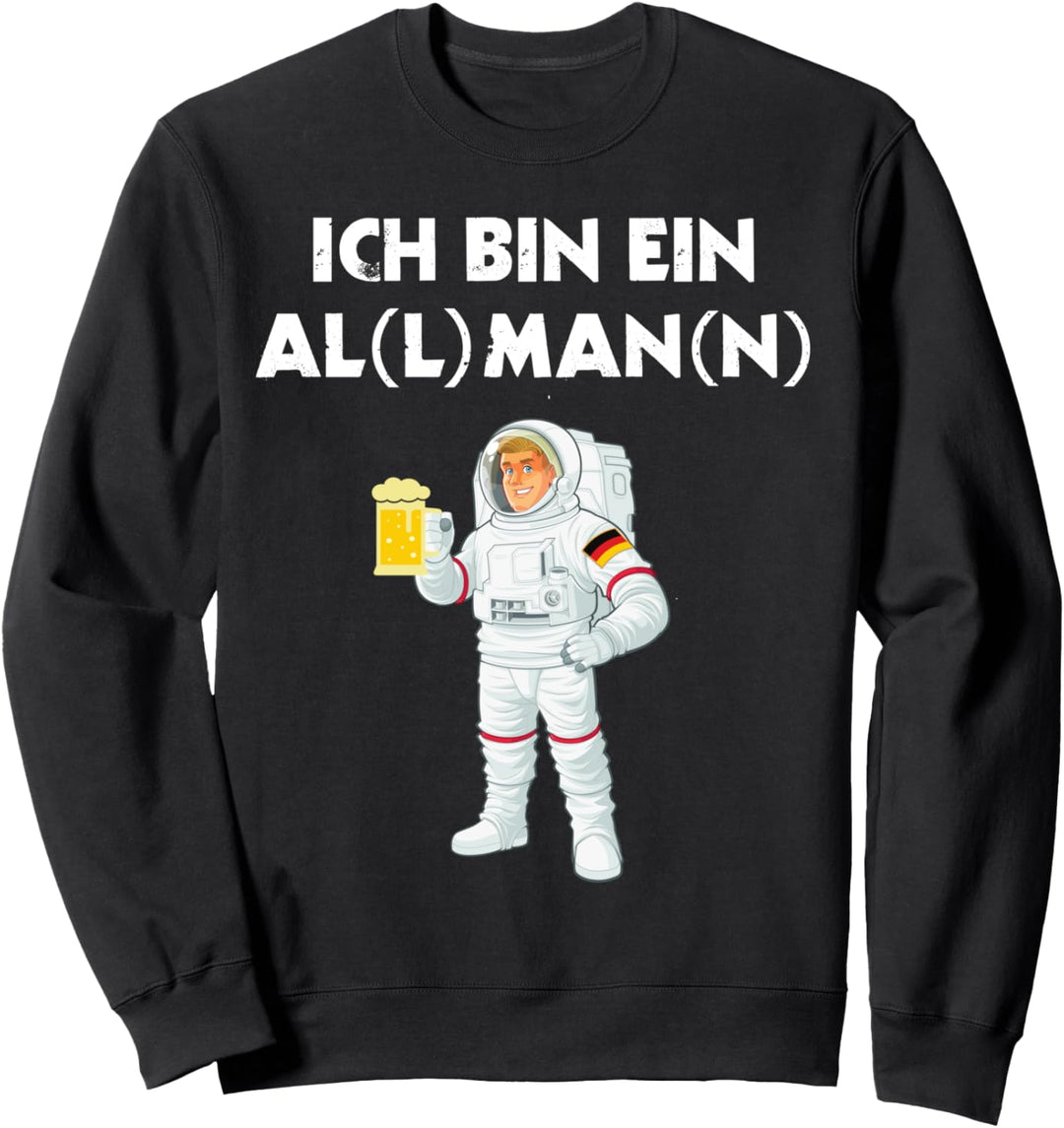 Ich bin ein Allmann Alman Deutscher Meme Sweatshirt
