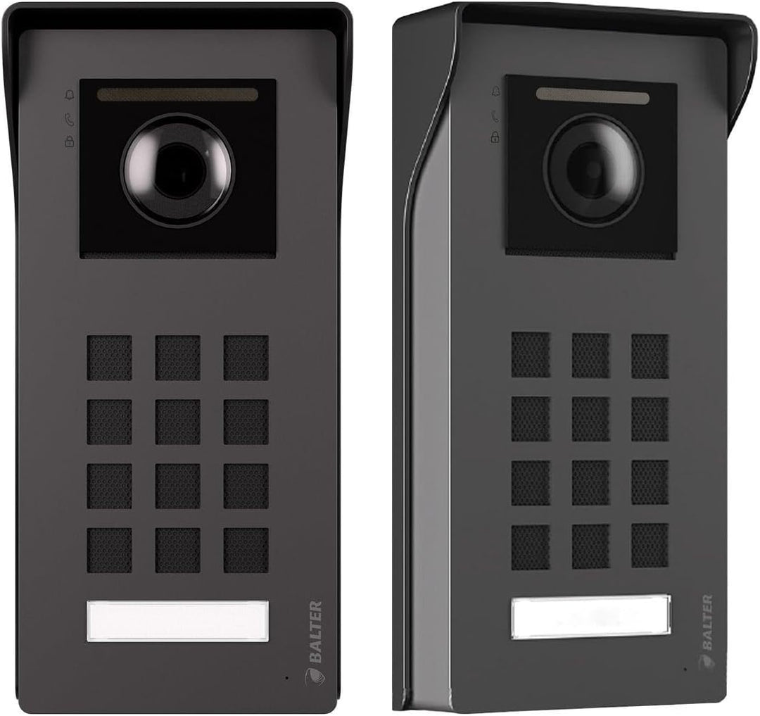 Nonic Balter ENTRI M Aufputz Video Türsprechanlage mit 2X 7 Zoll WLAN Touchscreen HD Monitor, 2-Drah