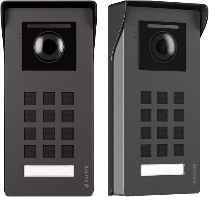Nonic Balter ENTRI M Aufputz Video Türsprechanlage mit 2X 7 Zoll WLAN Touchscreen HD Monitor, 2-Drah