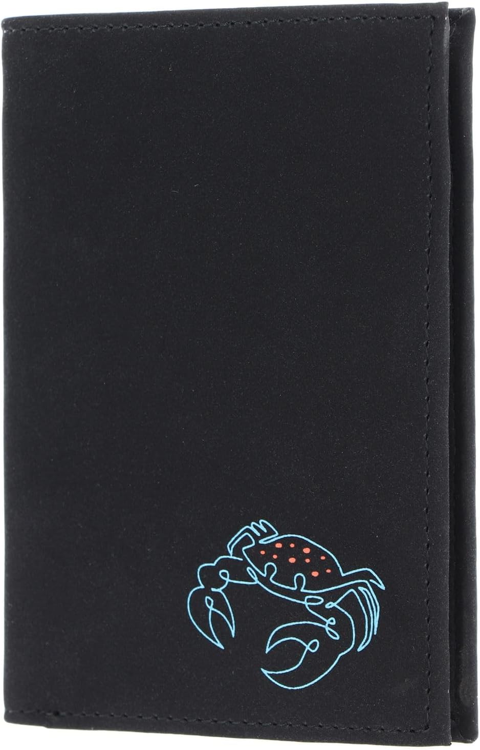Geldbörse New Cryptan RFID Protect Kombibörse Crab Print Cyan Black, Crab Print Cyan Black