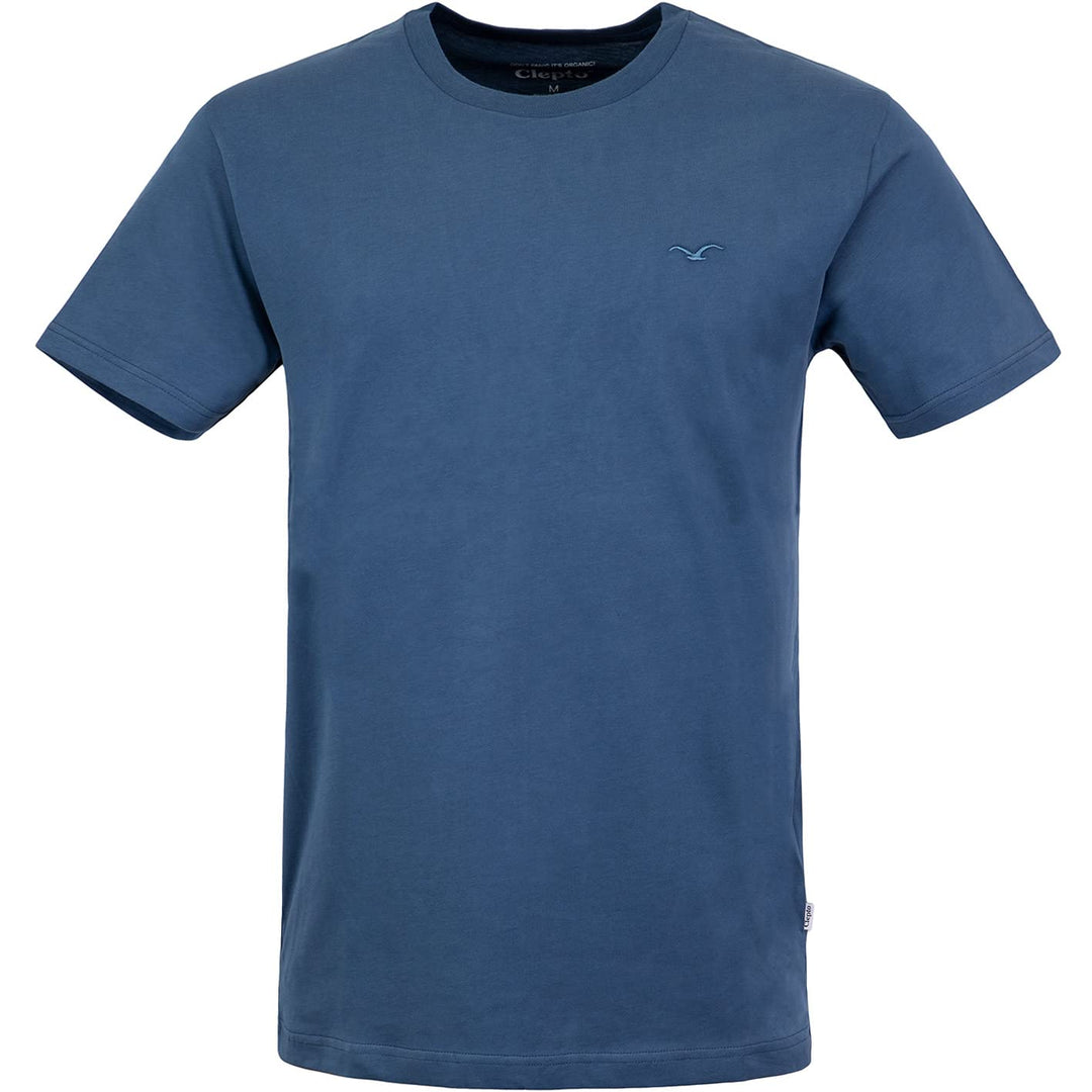 Cleptomanicx Ligull Regular T-Shirt Herren L Blue Wing, L Blue Wing