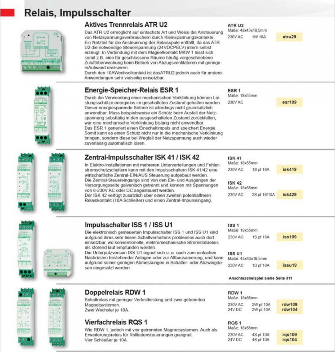 LICHTZEIT-IMPULSSCHALTER SCHALK ZS U2
