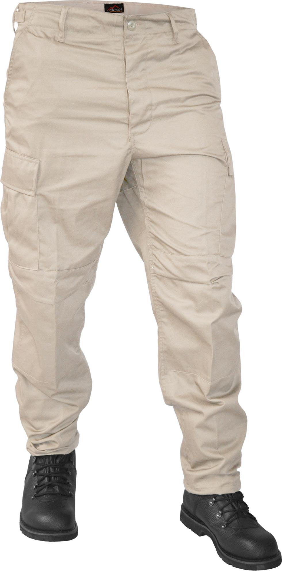 normani Lange Jagdhose Jägerhose aus robustem Baumwollmischgewebe XXL Khaki, XXL Khaki