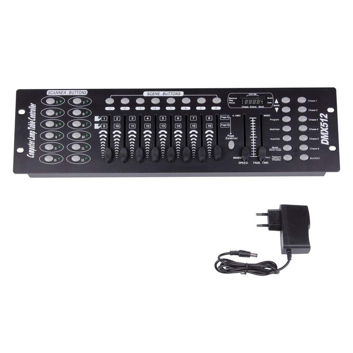 UKing DMX Controller, 192 Kanäle DMX512 Controller Konsole 240 Szenen für MINI DMX-Controller DMX-Li