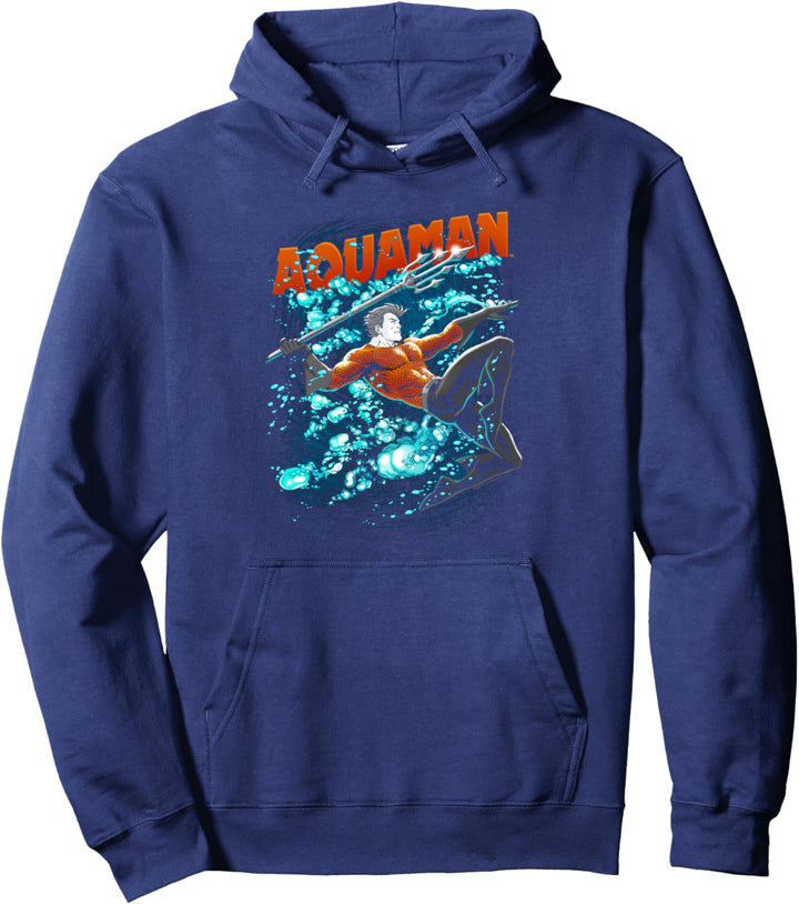 Aquaman Bubbles Pullover Hoodie
