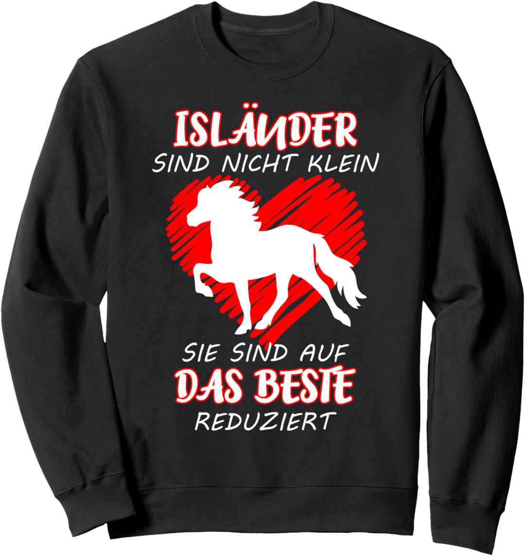 Isländer Islandpferd Islandpony Sweatshirt