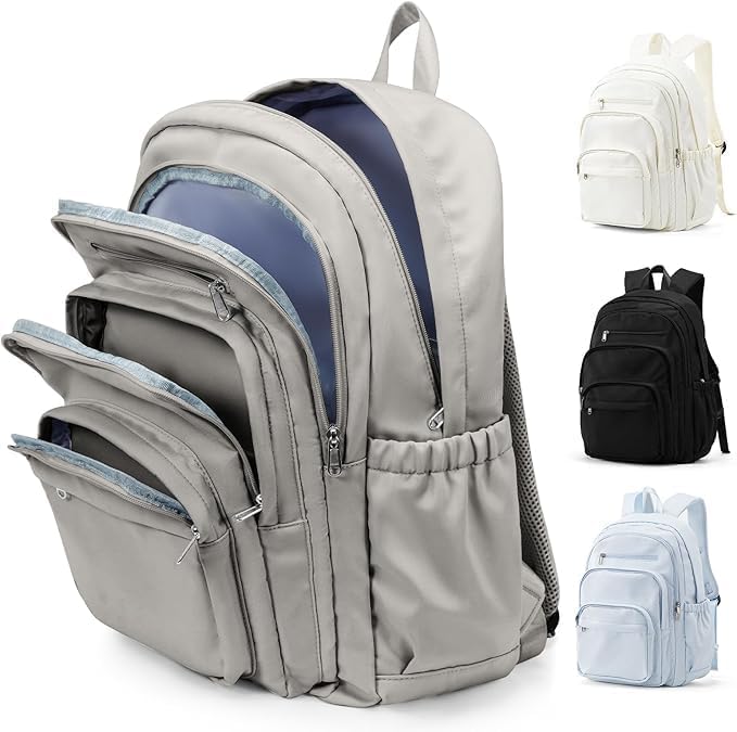 Rucksack Damen Herren, Leichter Schulrucksack Teenager Mädchen Jungen, Wasserabweisend Uni Rucksack