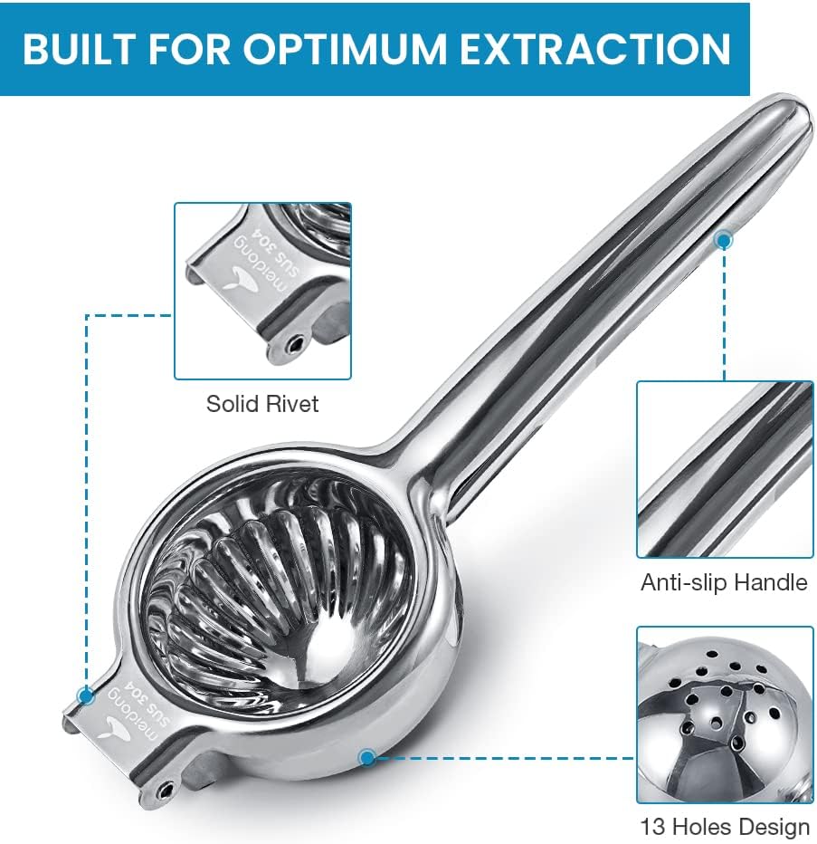 Zitronenpresse Limettenpresse Zitruspresse Edelstahl Zitruspresse Handpresse Entsafter Manuelle Zitr