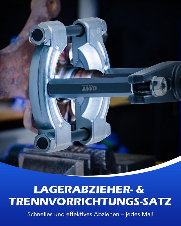 Orion Motor Tech Lagerabzieher Set 5 Tonnen, Lager Trennmesser Satz mit Lagerabzieher 2" und 3", Rad