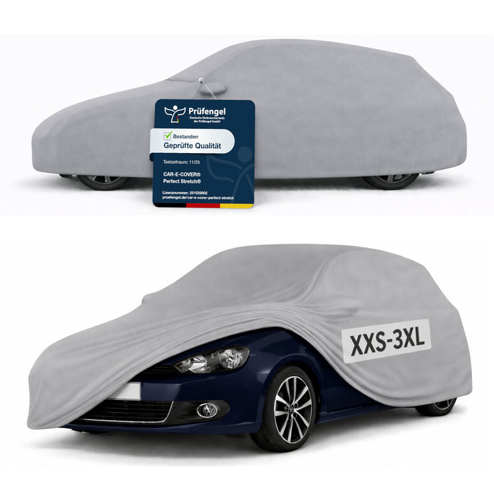 Car-e-Cover© Indoor Car Cover - Premium Autoabdeckung Perfect Stretch – Formanpassende, atmungsaktiv