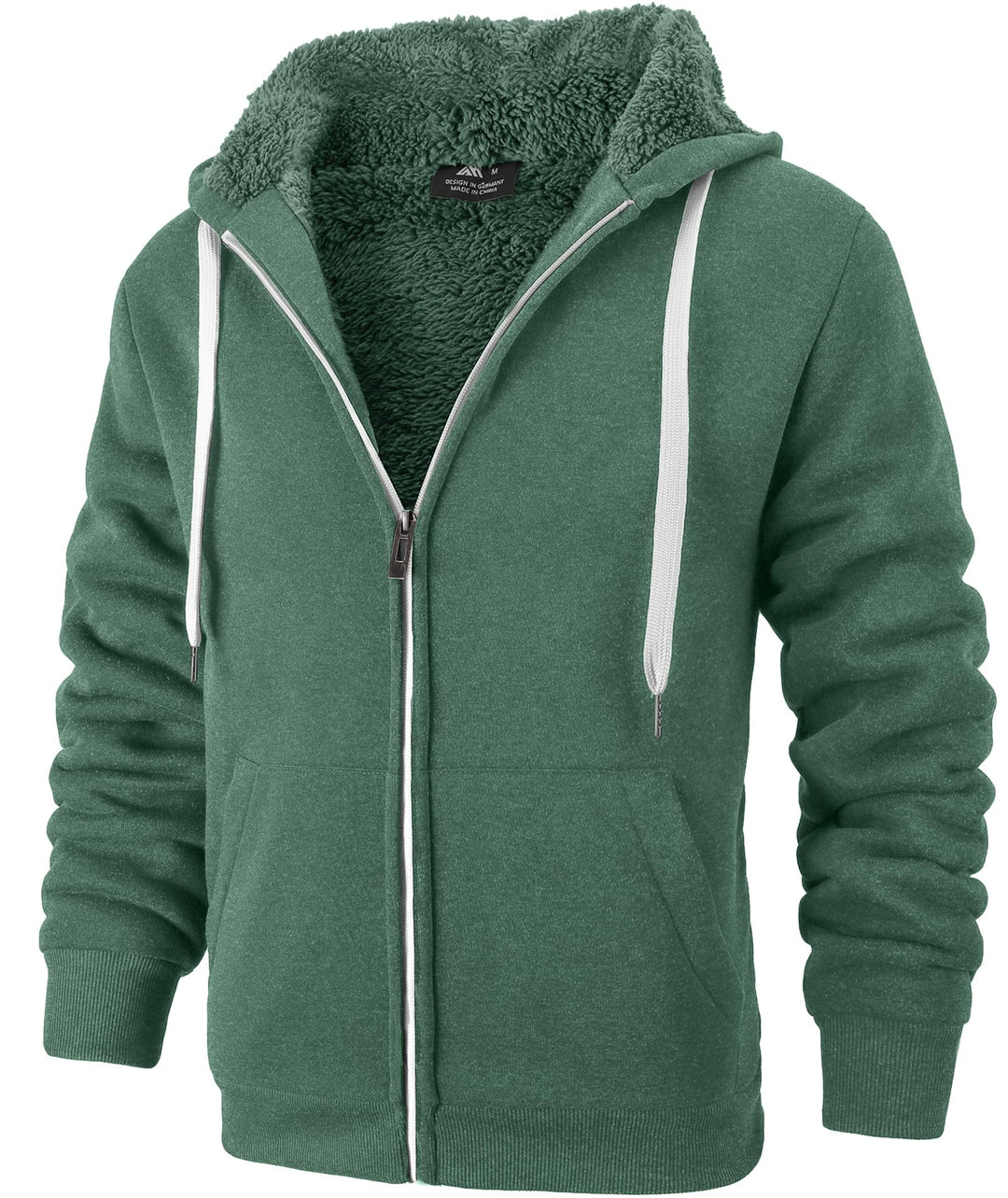 igeekwell Herren Hoodie, Herren Reissverschluss Kapuzenpullover Kapuze Casual Sweatshirt Classic Far