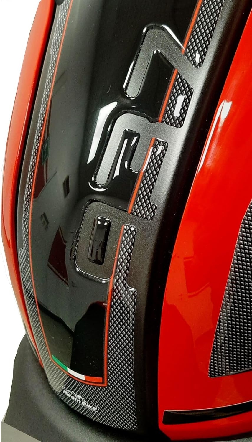 Resin Bike Aufkleber für Motorrad Kompatibel mit Ducati Monster 937 2021. Tankabdeckung vor Stössen