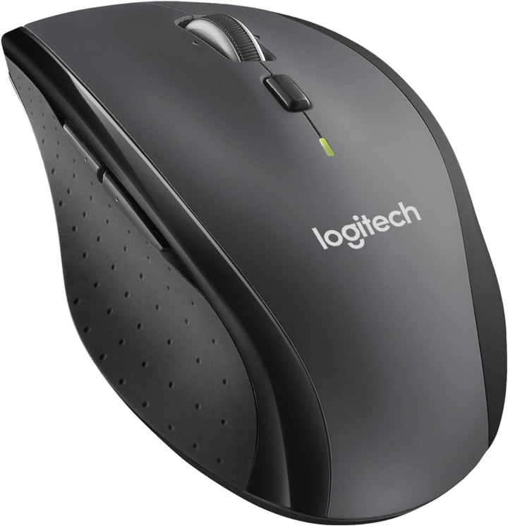 Logitech M705 Marathon Kabellose Maus, 2,4 GHz mit USB-Unifying-Empfänger, 1000 DPI, 5 programmierba