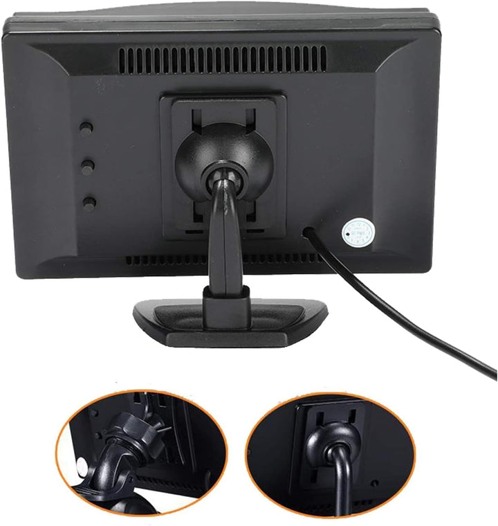 Padarsey 5 Inch Zoll TFT LCD Car Color Rear View Monitor Screen for Parking Rear View Backup Camera