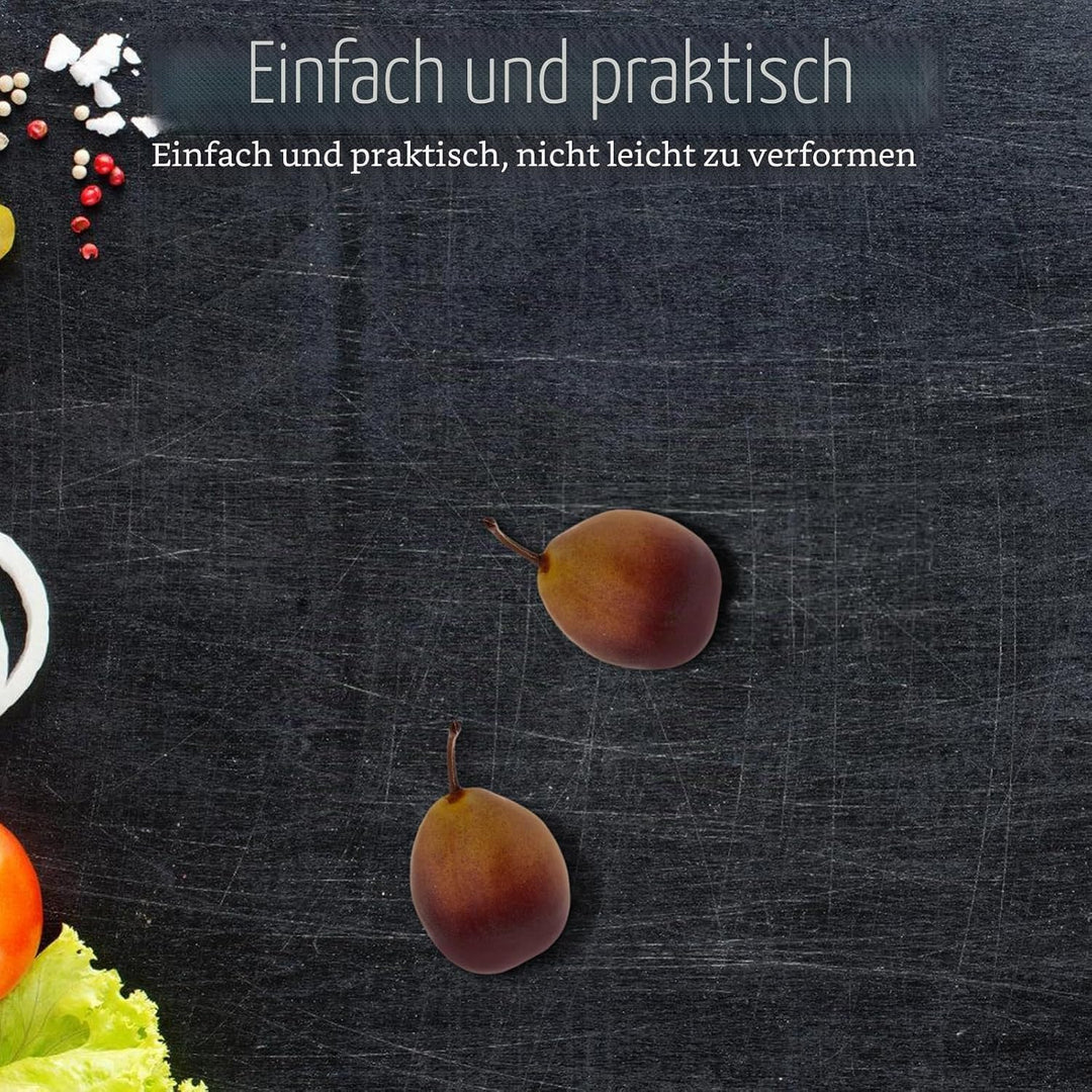 Yardwe 6 Stück Künstliche Pflaumen Lebensechte Deko Früchte für Vasen Tischdekoration und Raumgestal