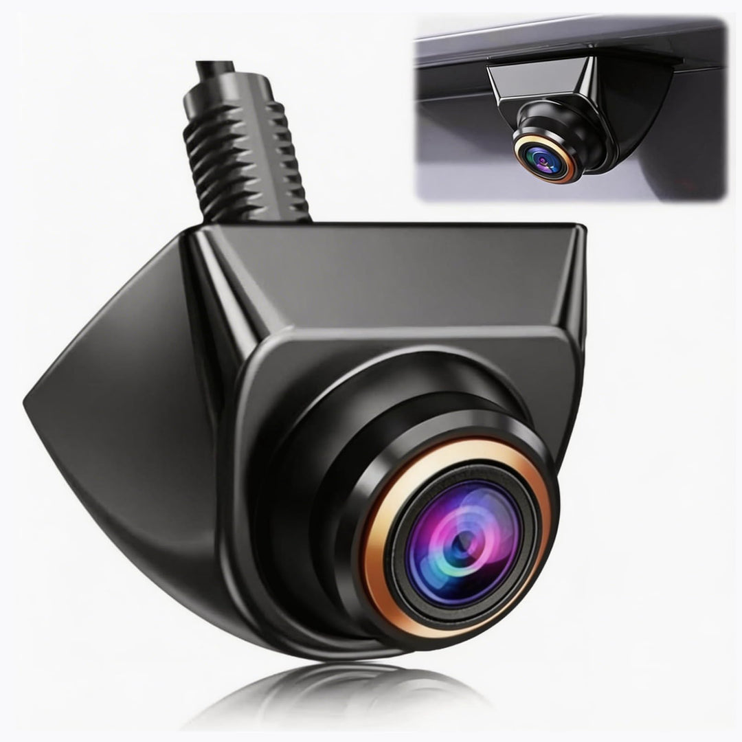 1080P 170° Weitwinkel Nachtsicht Rückfahrkamera,360° Drehbar, IP69 Wasserdicht,Kompatibel mit LCD/TF