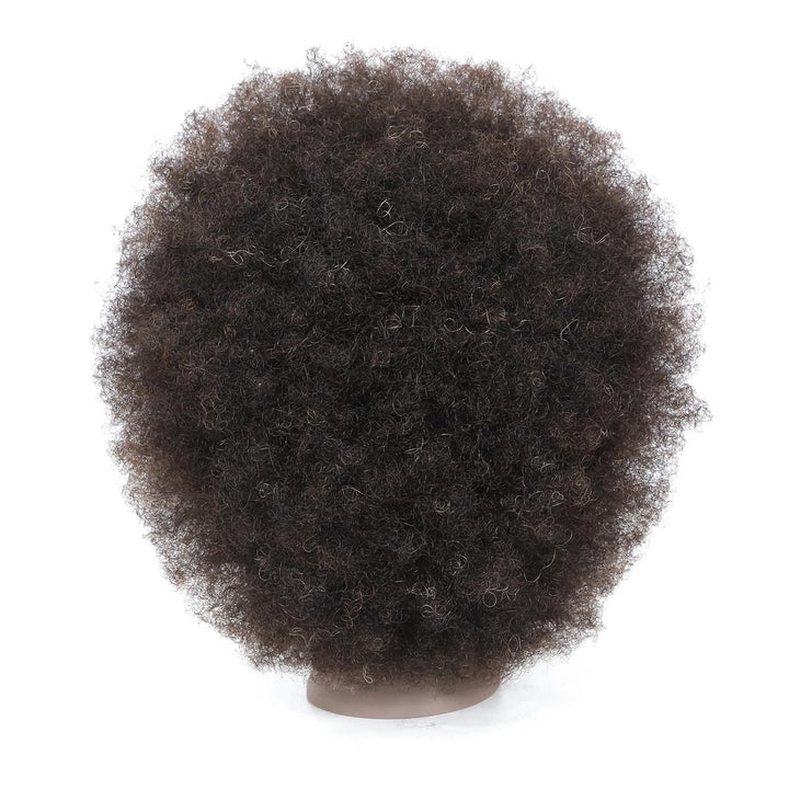 Ausbildung Kopf Afroamerikaner mit 100% Echthaar Schaufensterpuppe Kopf Kosmetologie Afro Haar Schau