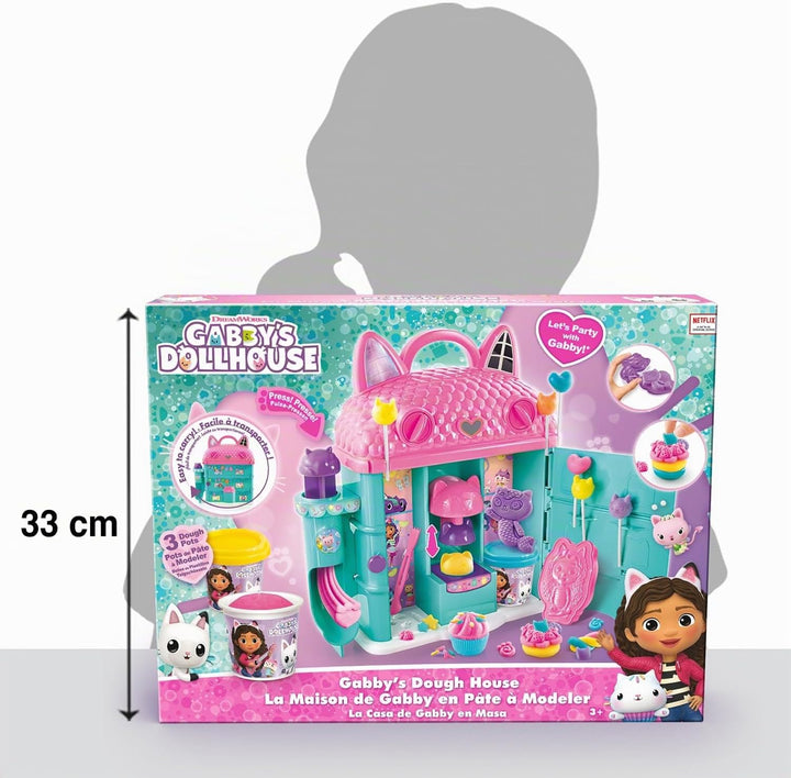 Canal Toys - Gabby und das Zauberhaus - Gabby Haus aus Knete - GAB 023, grün, grün