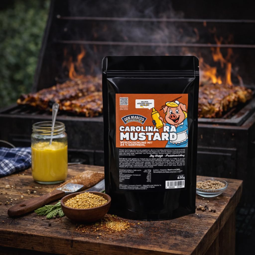 Don Marcos Carolina Mustard BBQ Rub 630g Beutel