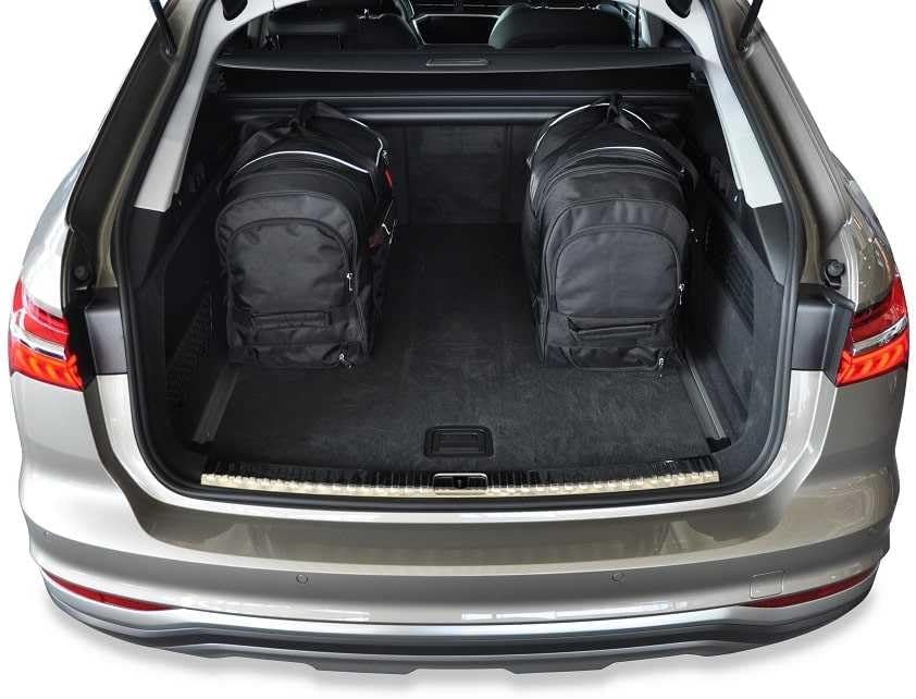 KJUST Dedizierte Kofferraumtaschen 5 stk kompatibel mit AUDI A6 AVANT C8 2018+