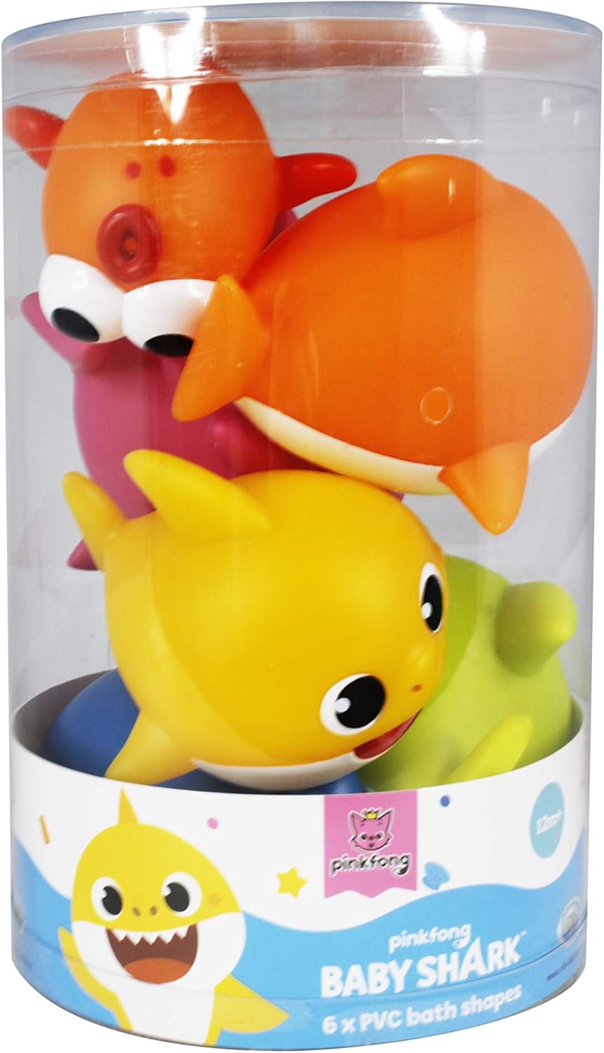 ODS Baby Shark 48821 Baby-Shark, 6 Stück