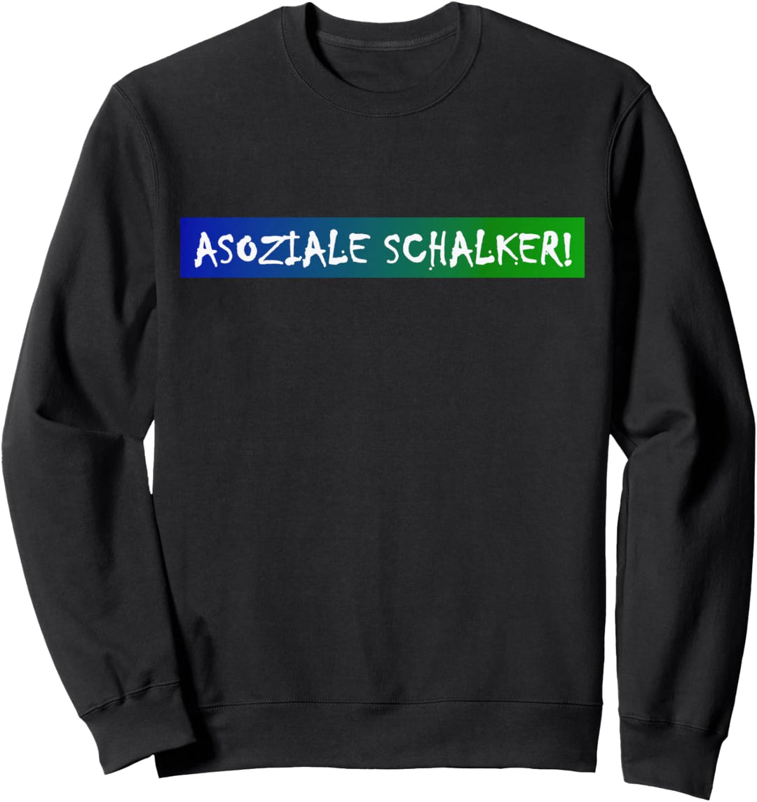 Schalke Tee Gelsenkirchen Ruhrpott Fussball Sweatshirt