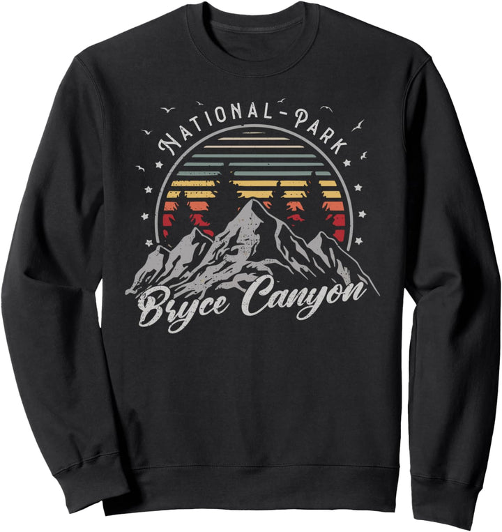 Retro-Bryce-Canyon-Nationalpark, US-Vintage-Stil, Bryce Canyon Sweatshirt
