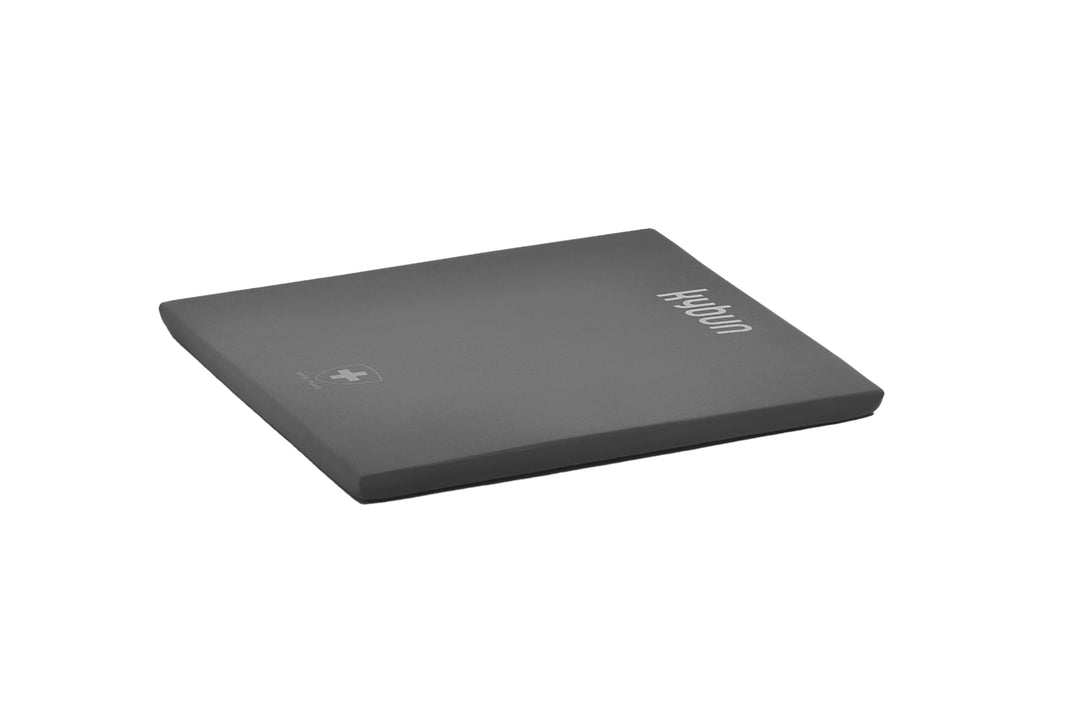 kybun Aktiv-Stehmatte 46x46x2cm in Anthrazit | Weniger Verspannungen &amp; Rückenschmerzen | Mehr Fokus,