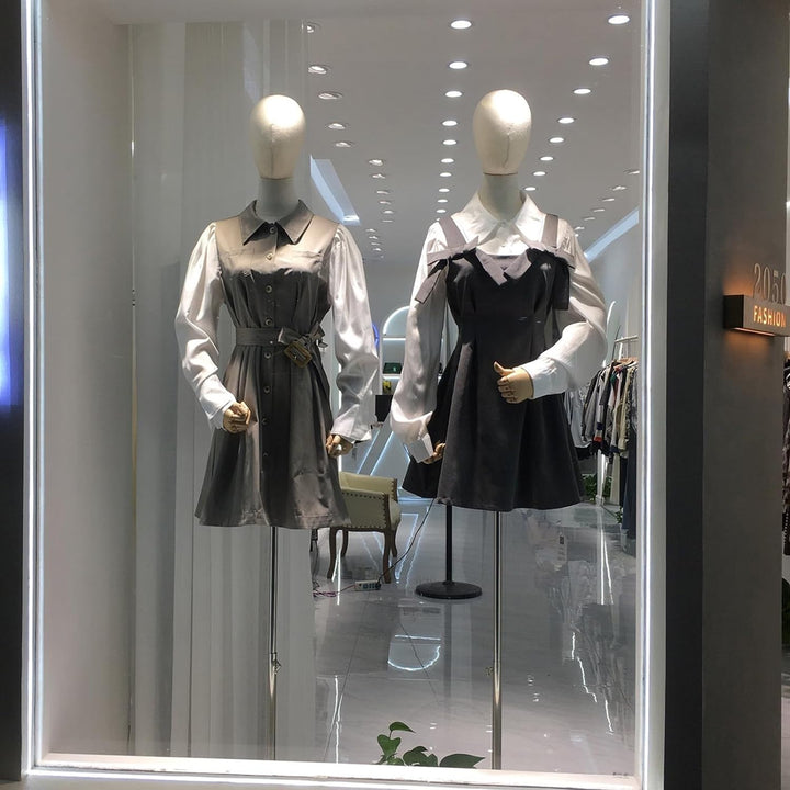 Jueraori Schaufensterpuppe Körper Weiblich, Schneiderpuppe mit Holz Armen, Mannequin Torso mit Verst