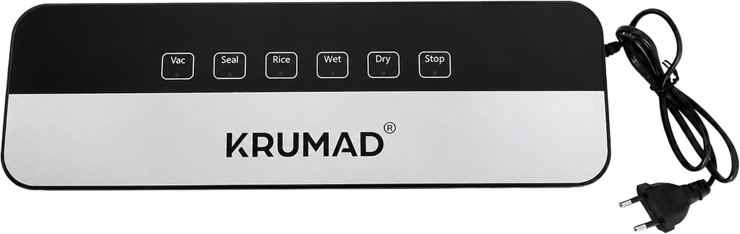 Vakuumiergerät 130W, Vakuumierer für Lebensmittel, 5 Modi, Inkl. 10 Vakuumbeutel 25x20cm, 65kPa Foli