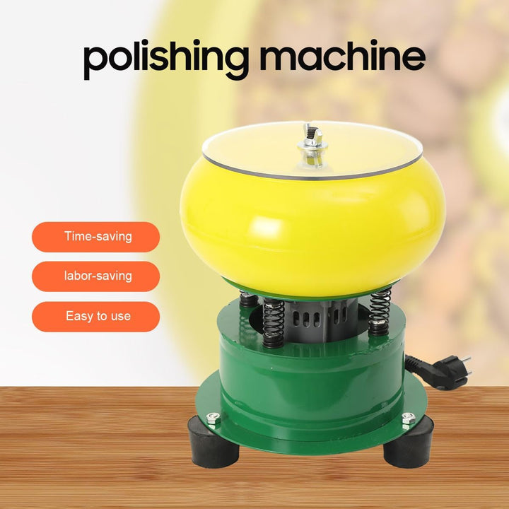8 Zoll Poliermaschine Schmuck 100W Professionelles Steinpoliermaschine Elektrische Vibrierende Polie