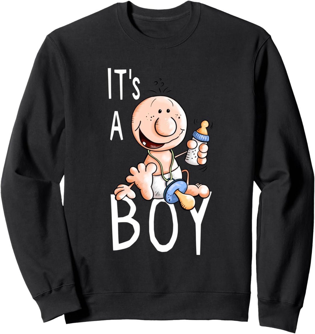 It's A Boy I Baby Junge Schwangerschaft Fun Sweatshirt