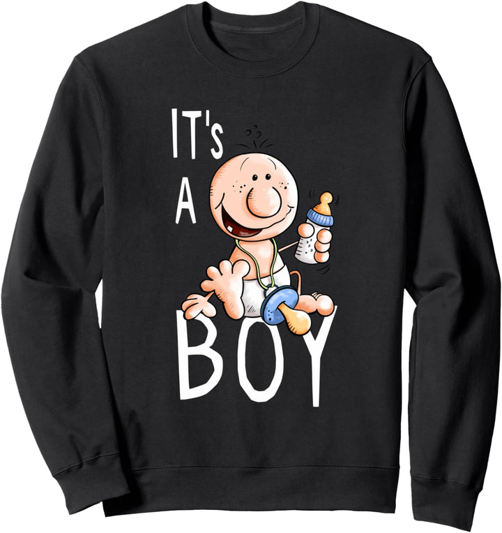 It's A Boy I Baby Junge Schwangerschaft Fun Sweatshirt