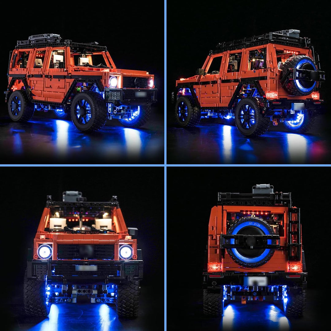Licht Kompatibel mit Lego 42177 Mercedes-Benz G 500 Professional Line Fernbedienung Version, Nur Lic
