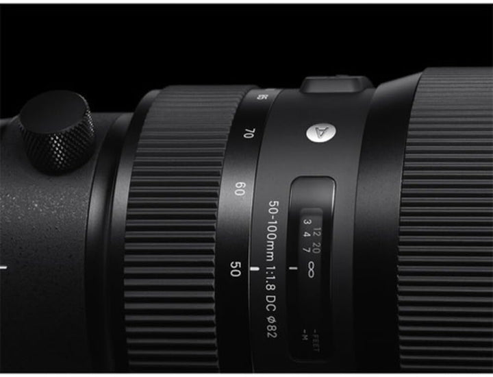 Sigma 50-100mm F1,8 DC HSM Art Objektiv für Nikon F Objektivbajonett 82mm für Nikon Single, 82mm für