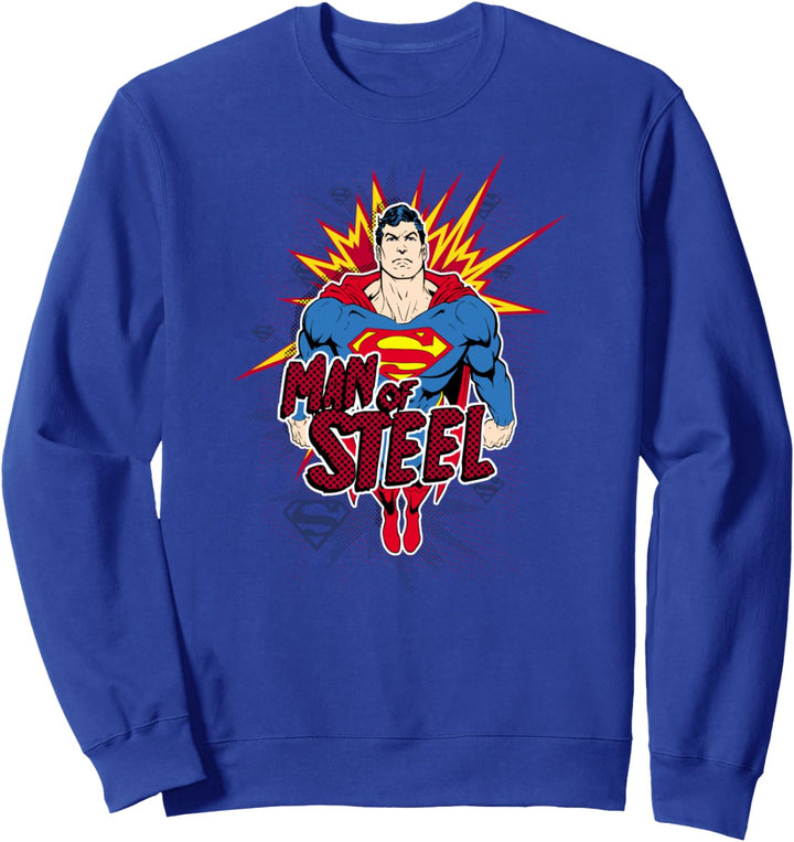 Superman Steel Pop Sweatshirt
