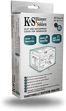 Könner & Söhnen KS Cover 10 - Wasserdichte, staubdichte und robuste schützende Polyester Abdeckung z