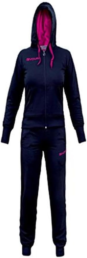 Givova Damen Anzug Lady, Blu/Fuxia