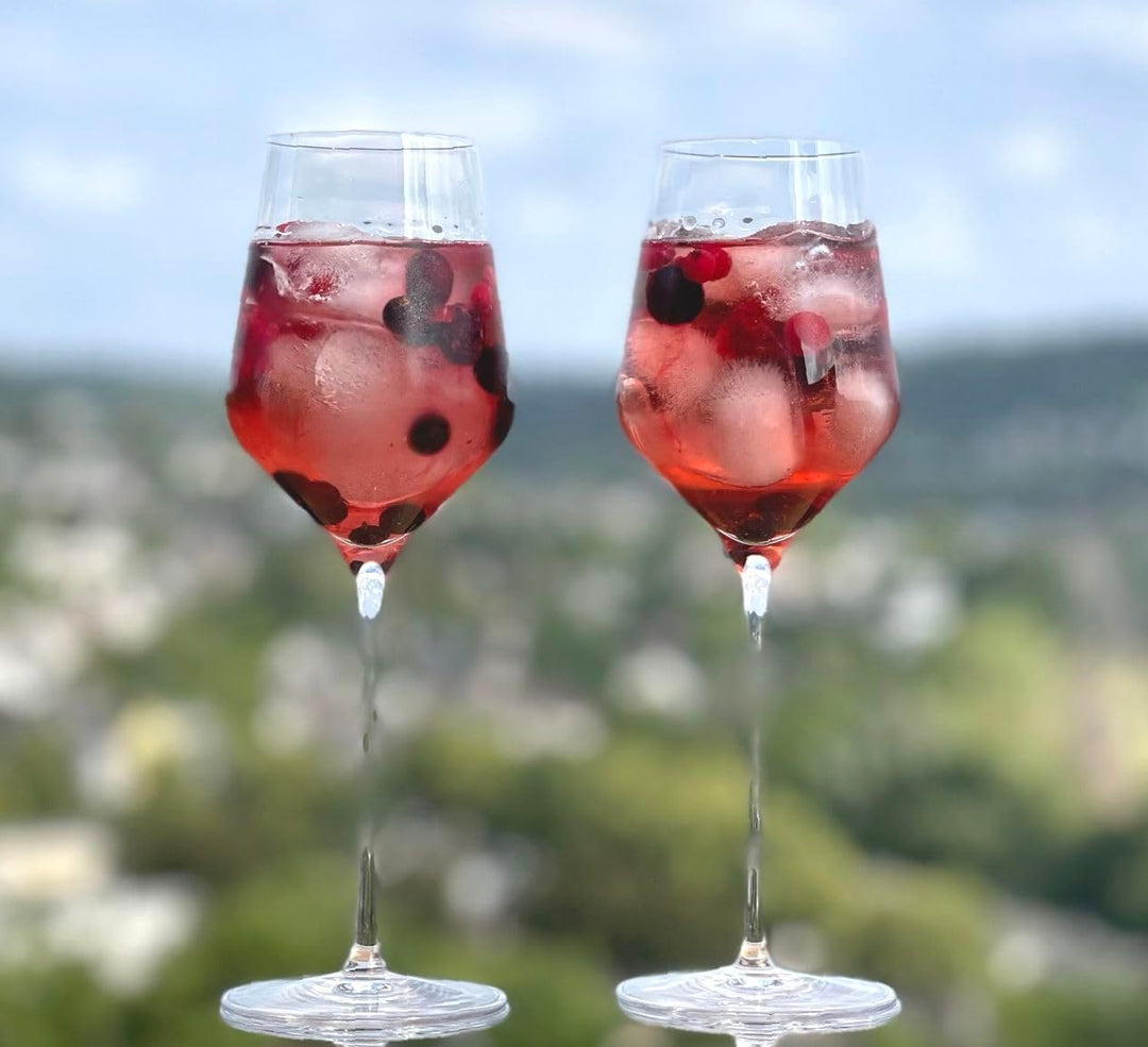 Topkapi elite Aperol Spritz Gläser Lilly - Bleifreie Kristallgläser, ideal für Lillet Wild Berry und