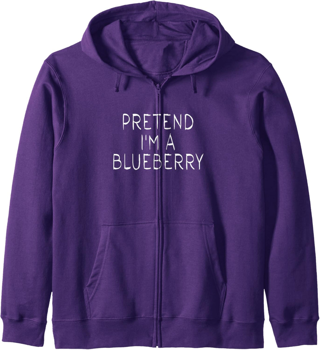 Pretend i'm a Blueberry Halloween Ich bin eine Blaubeere Kapuzenjacke