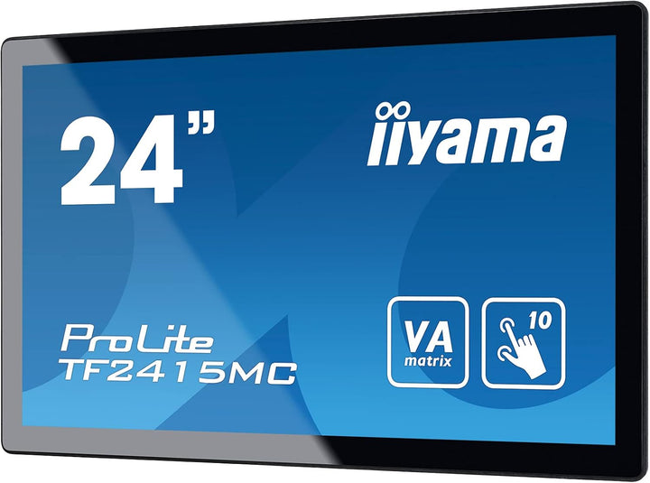 iiyama Prolite TF2415MC-B2 60,5 cm (23,8") VA LED-Monitor Full-HD Open Frame 10 Punkt Multitouch kap